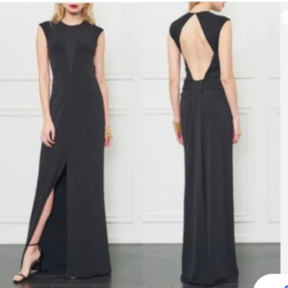 NWT Rachel Zoe formal black gown